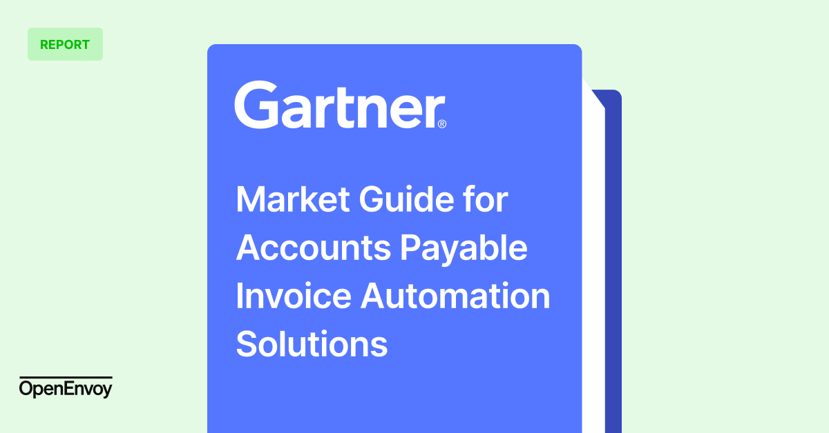 Gartner Market Guide explains how AP Invoice Automation technologies are revolutionizing Finance