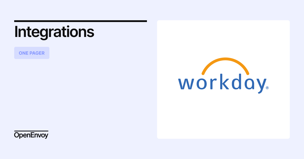 OpenEnvoy Integration Overview for Workday