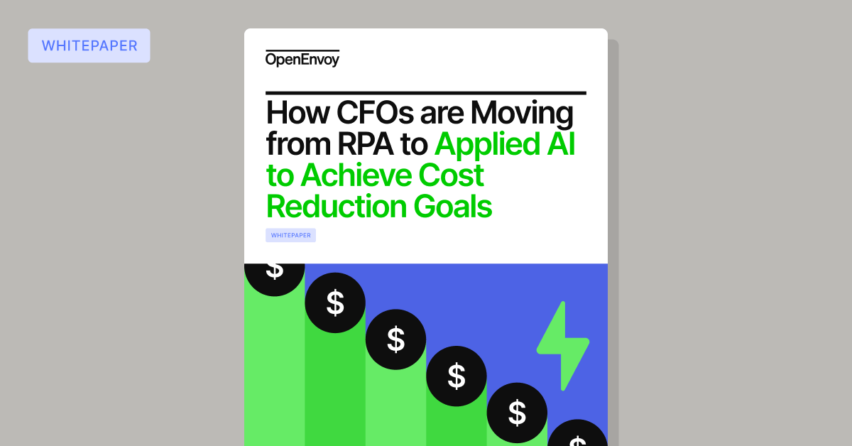 How CFOs Transition from RPA to Applied AI for Cost Reduction