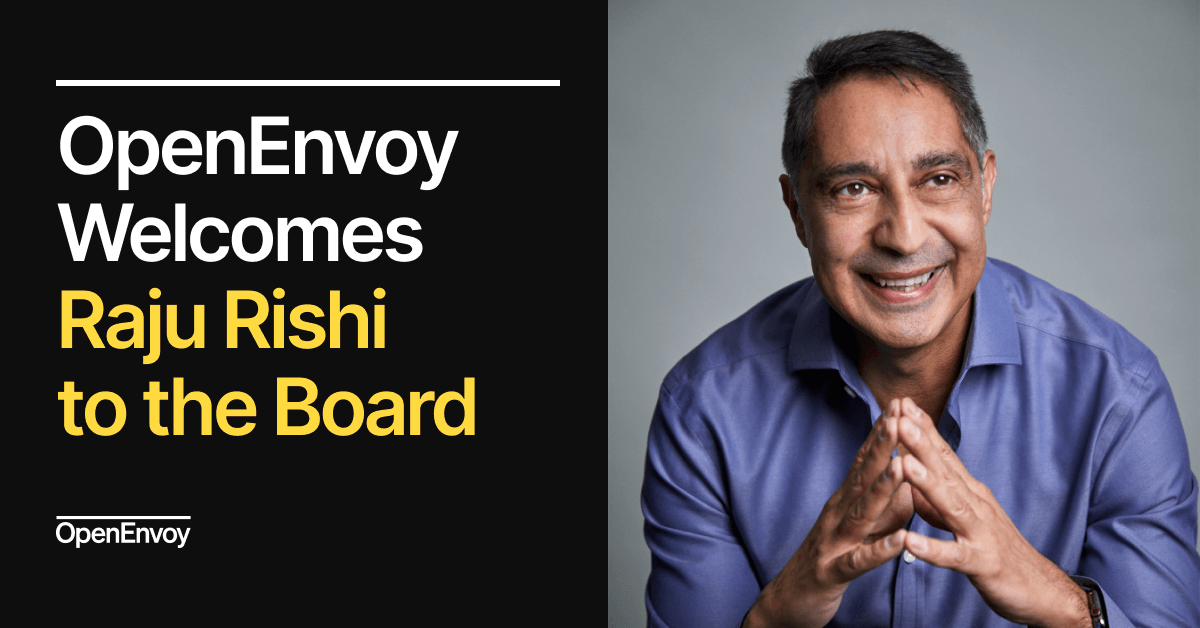 OpenEnvoy Welcomes Raju Rishi to the Board